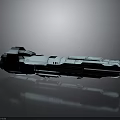 Futuristic Sci Fi Weapon Design With Metallic Surface And Advanced Structure 3d model
