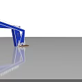 2024 China Guiyang International Wine Expo City Photo Check in Spot With Blue Arch Structure