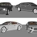 Modern cars, cars, vehicles, vehicles 3d model