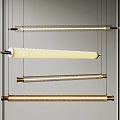 Modern Spiral Design Chandeliers With Metal Frame And Different Color Options