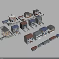Various Residential Architectural Designs and Exterior Styles of Rural Self-built Houses