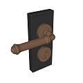 Door handle 3d model