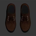 Classic Brown Leather Lace Up Dress Shoes With Timeless Design For Men's Daily Use