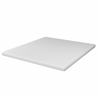White Double Sofa Cushion With Modern Design Soft Texture And Comfortable Surface 3d model