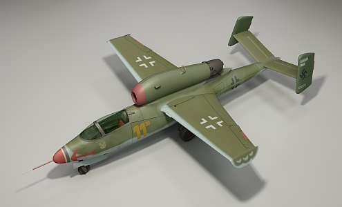 modern fighter aircraft 3d model