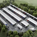 Modern Large Outdoor Car Parking Sun Shade Canopy Structure For Public Vehicle All Weather Protection