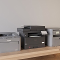 Printer Copier Scanner Fax Machine 3d model