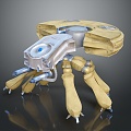 Mech Warrior Mech Soldier Machine Battlearm Mechanical Battlearm Machine Fighter Robot 3d model