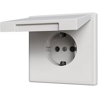 Socket modern port version flip socket 18w 3d model