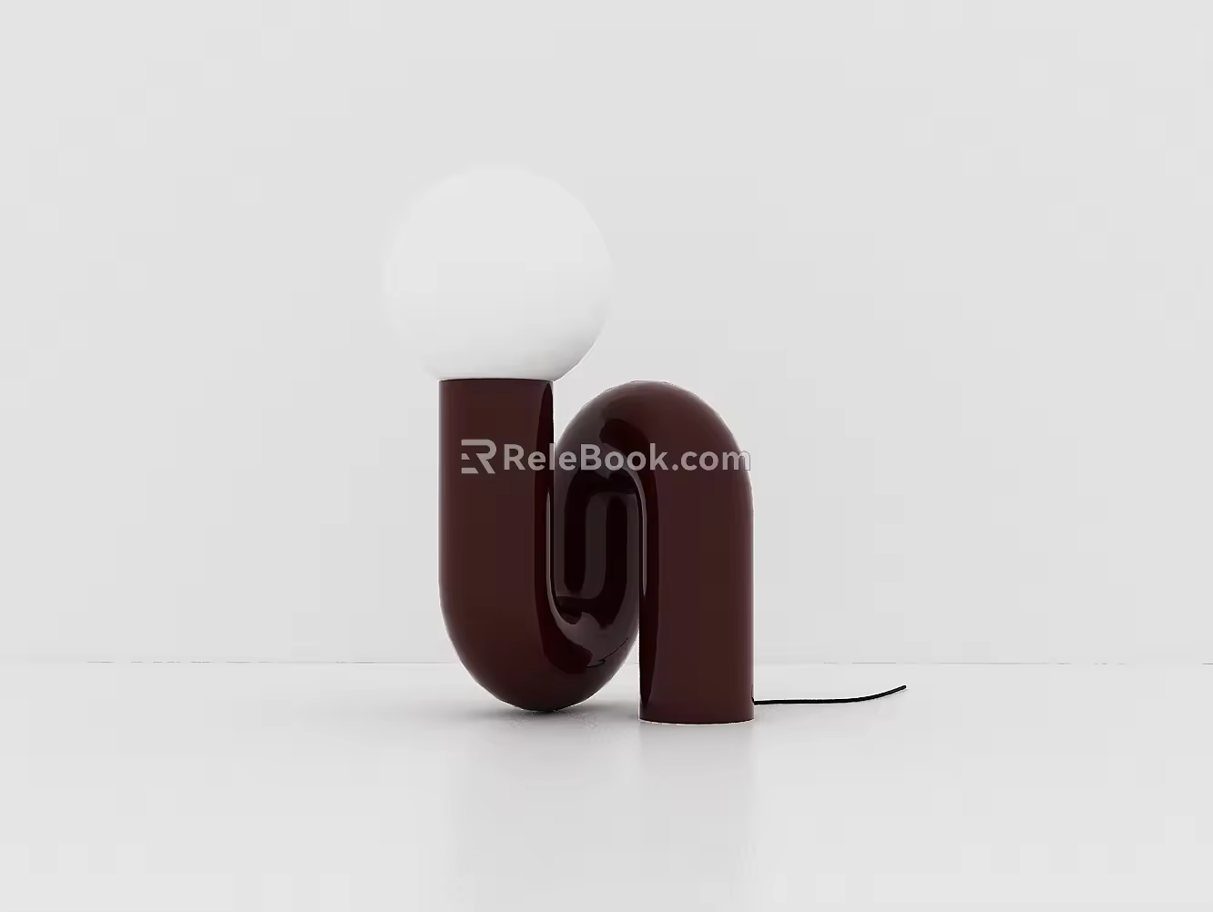Modern table lamp 3d model