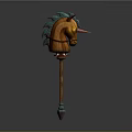 Scepter Ancient Scepter Cane Ancient Scepter Magic Scepter Metal Scepter Classical Scepter Magic Scepter 3d model
