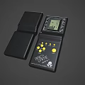 Modern game console 3d model