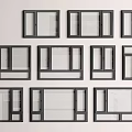 Windows Casement Windows Floor-to-ceiling Windows Balcony Windows Bay Windows 3d model