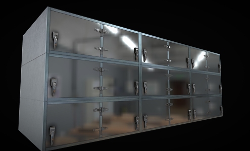 Morgue Cabinet Morgue 3d model