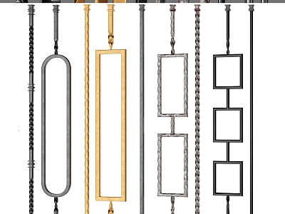 Modern Railing model