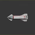 modern rocket engine jet engine aircraft engine supersonic aircraft engine 3d model