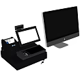 Cash register computer 3d model