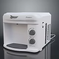 Buffalo Compact White Electronic Water Dispenser With Knobs Tray And Power Cord