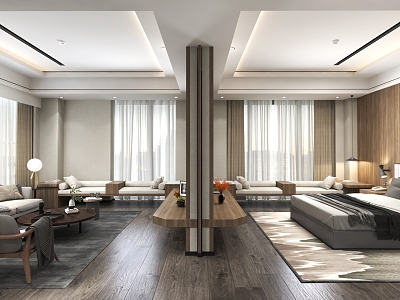 Modern Suite Deluxe Suite 3d model