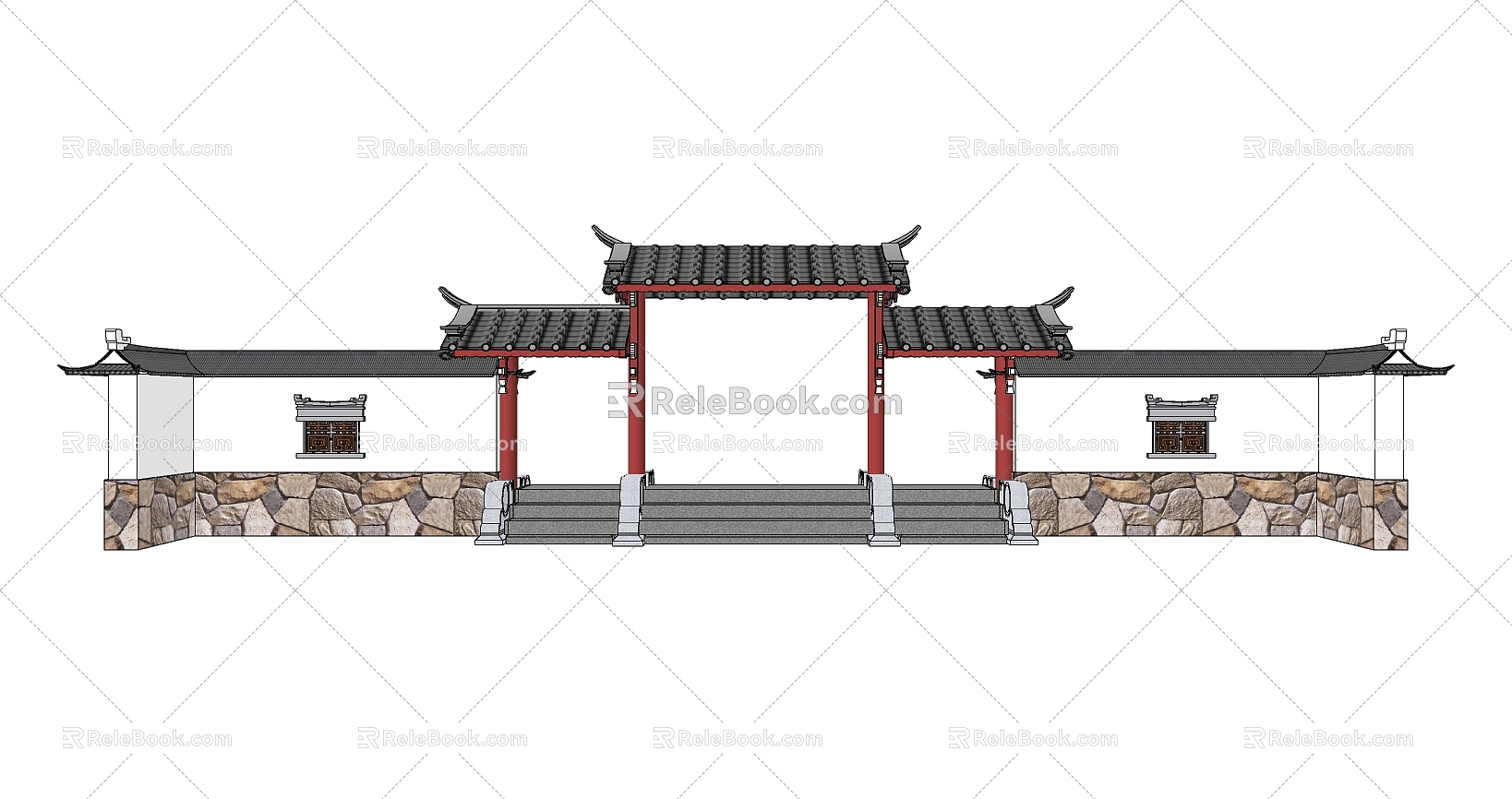 Fence 3d model