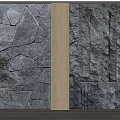 rubble background wall 3d model