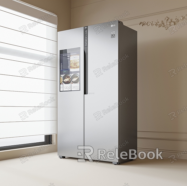 Modern smart refrigerator model