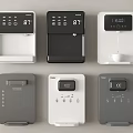 Various Styles Daily Use Electrical Appliances With Digital Displays Control Buttons White Black Gray