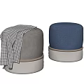 Modern Sofa Stool Low Stool 3d model