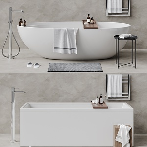 Modern Bathtub 3d model