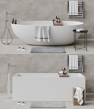 Modern Bathtub 3d model