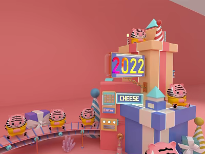 Modern Beauty Chen 3d model