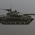 T72B3 main battle tank Soviet tank Russian tank heavy tank low face number low model simple model game sub-era film and television level realism 3d model