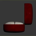 Red Velvet Jewelry Box For Storing Clothing Accessories And Fashion Items