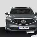 Silver Modern SUV with Sleek Lines Black Wheels and Stylish Design