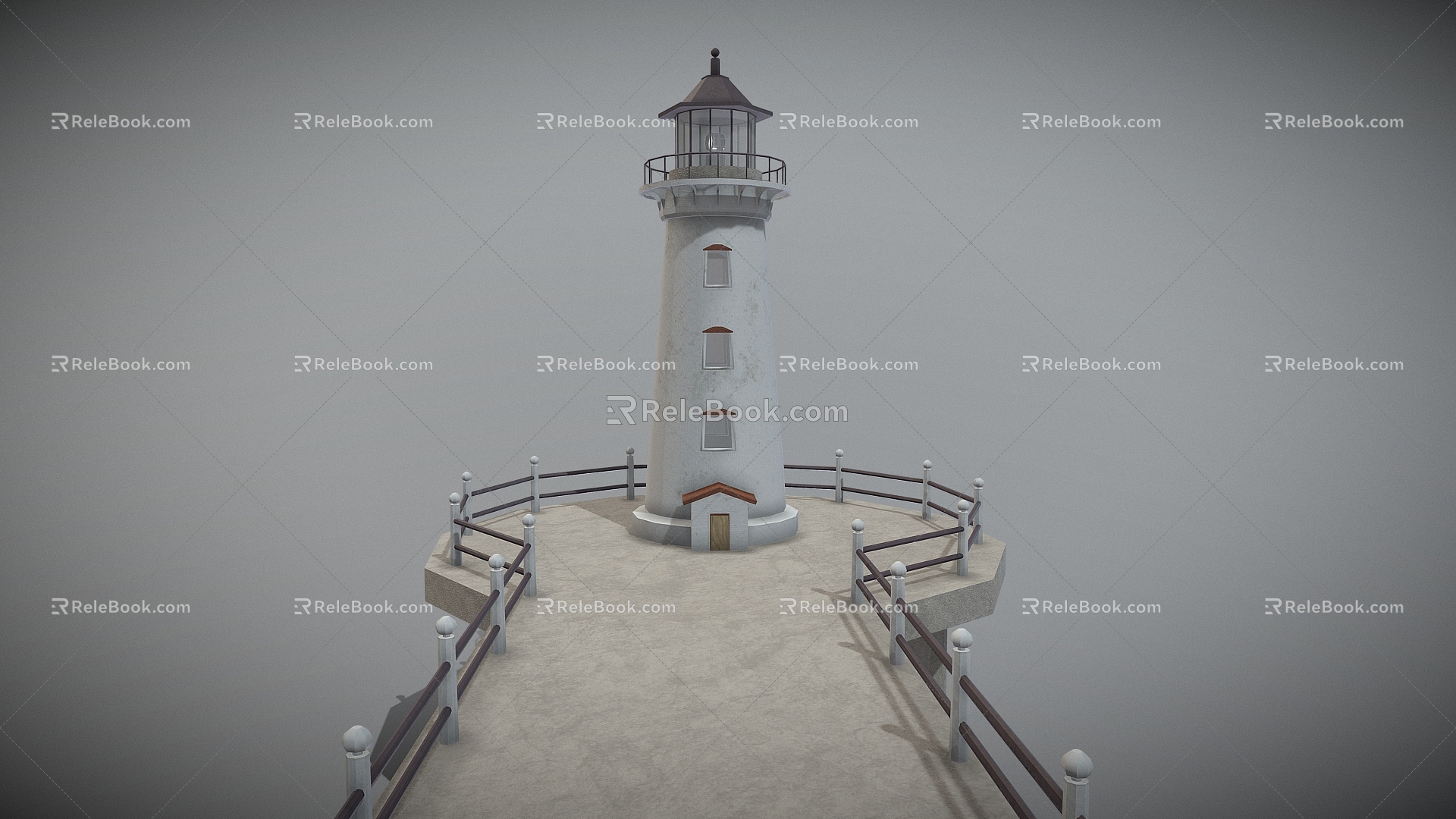 Lighthouse Watchtower Guard Tower Tower Tower Sentinel Tower 3d model