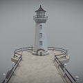 Lighthouse Watchtower Guard Tower Tower Tower Sentinel Tower 3d model