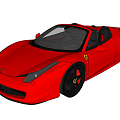 Hyundai sports car Ferrari 3d model