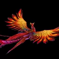 Modern Phoenix Animation 3d model