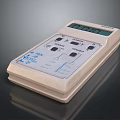 Modern Calculator Meters Electronic Calculator Casio Calculator 3d model