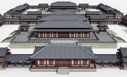 Chinese Ancient Palace 3d model