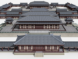 Chinese Ancient Palace 3d model