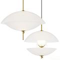 Fritz Hansen Modern Minimalist Italian Chandelier 3d model