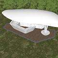 Modern Pavilion 3d model