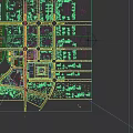 Birds Eye View Urban Planning With Modern Buildings Water Body Green Spaces And Roads