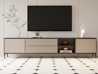 Modern TV Cabinet 3d model