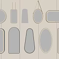 Assorted Shaped Mirrors for Modern Interior Design with Diverse Frames and Styles