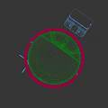 Efficient White Robotic Vacuum Cleaner as Daily Use Appliance With Charging Dock For Automatic Cleaning