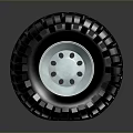 High Quality Automotive Car Tire With Deep Tread Pattern And Silver Wheel Rim