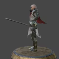 Weapons Templar Knights 3d model
