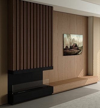 Modern TV Cabinet 3d model